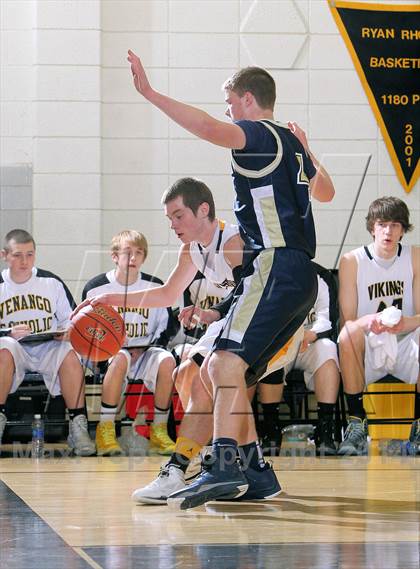 Thumbnail 2 in Clarion-Limestone vs Venango Catholic photogallery.