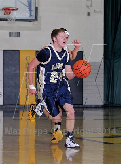 Thumbnail 2 in Clarion-Limestone vs Venango Catholic photogallery.