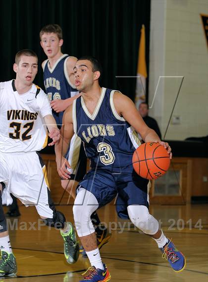 Thumbnail 1 in Clarion-Limestone vs Venango Catholic photogallery.