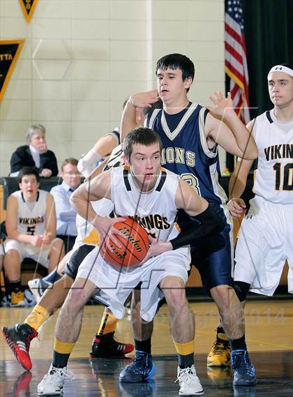 Thumbnail 3 in Clarion-Limestone vs Venango Catholic photogallery.