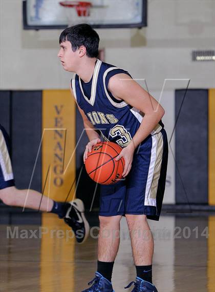 Thumbnail 1 in Clarion-Limestone vs Venango Catholic photogallery.