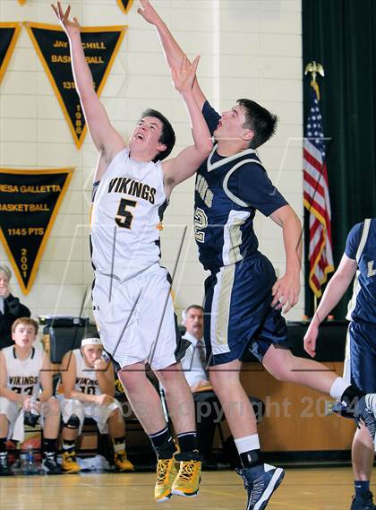 Thumbnail 1 in Clarion-Limestone vs Venango Catholic photogallery.