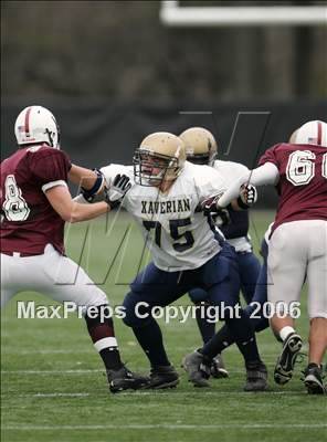 Thumbnail 2 in Xaverian @ Fordham Prep (AA CHSFL Final) photogallery.