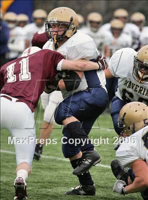 Thumbnail 3 in Xaverian @ Fordham Prep (AA CHSFL Final) photogallery.