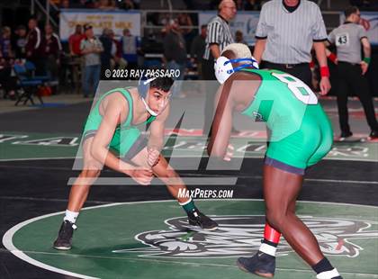 Thumbnail 2 in NYSPHSAA Wrestling Championships Round 2 102 lbs. - 118 lbs. photogallery.