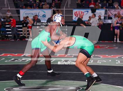 Thumbnail 2 in NYSPHSAA Wrestling Championships Round 2 102 lbs. - 118 lbs. photogallery.