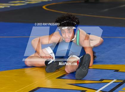 Thumbnail 1 in NYSPHSAA Wrestling Championships Round 2 102 lbs. - 118 lbs. photogallery.