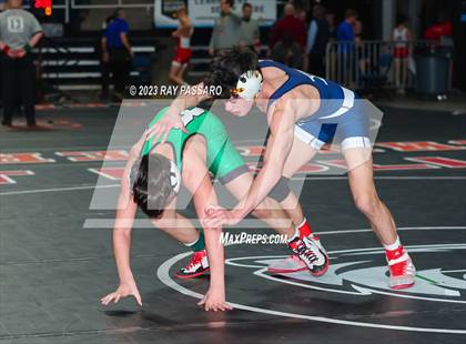 Thumbnail 1 in NYSPHSAA Wrestling Championships Round 2 102 lbs. - 118 lbs. photogallery.