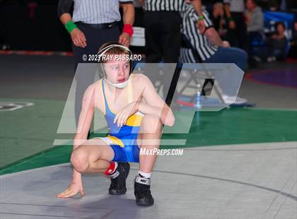 Thumbnail 3 in NYSPHSAA Wrestling Championships Round 2 102 lbs. - 118 lbs. photogallery.