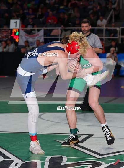 Thumbnail 2 in NYSPHSAA Wrestling Championships Round 2 102 lbs. - 118 lbs. photogallery.