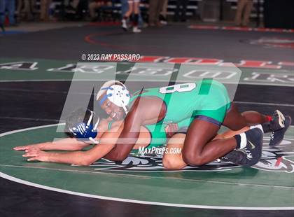 Thumbnail 3 in NYSPHSAA Wrestling Championships Round 2 102 lbs. - 118 lbs. photogallery.