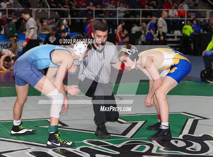 Thumbnail 3 in NYSPHSAA Wrestling Championships Round 2 102 lbs. - 118 lbs. photogallery.