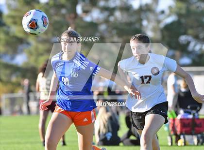 Thumbnail 2 in Desert Oasis vs Bishop Gorman (NIAA 5A Southern League Quarterfinal) photogallery.