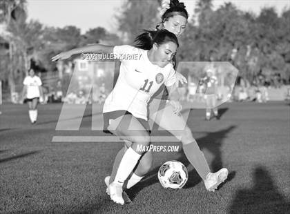Thumbnail 2 in Desert Oasis vs Bishop Gorman (NIAA 5A Southern League Quarterfinal) photogallery.
