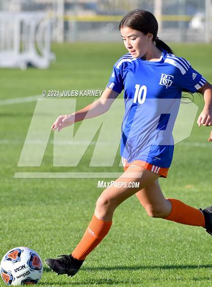 Thumbnail 2 in Desert Oasis vs Bishop Gorman (NIAA 5A Southern League Quarterfinal) photogallery.