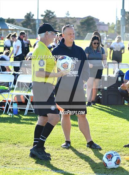 Thumbnail 3 in Desert Oasis vs Bishop Gorman (NIAA 5A Southern League Quarterfinal) photogallery.
