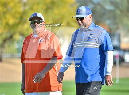 Thumbnail 2 in Desert Oasis vs Bishop Gorman (NIAA 5A Southern League Quarterfinal) photogallery.
