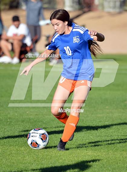 Thumbnail 1 in Desert Oasis vs Bishop Gorman (NIAA 5A Southern League Quarterfinal) photogallery.