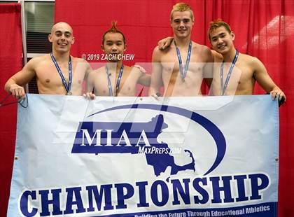 Thumbnail 3 in MIAA Winter Division 2 Boys Championship photogallery.