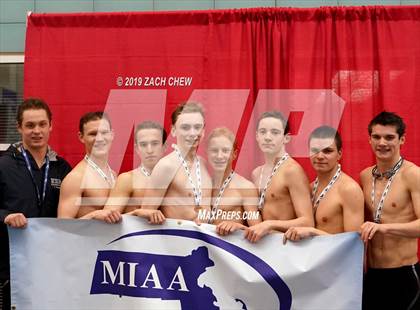 Thumbnail 1 in MIAA Winter Division 2 Boys Championship photogallery.