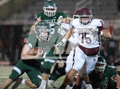 Thumbnail 1 in Clear Creek @ Strake Jesuit (UIL 6A Bi-District Playoff) photogallery.