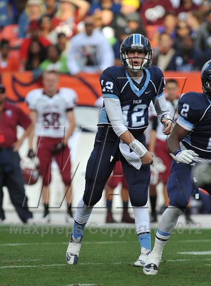 Thumbnail 1 in Valor Christian vs. Cherokee Trail (CHSAA 5A Final) photogallery.