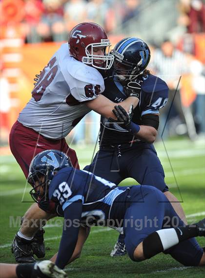 Thumbnail 3 in Valor Christian vs. Cherokee Trail (CHSAA 5A Final) photogallery.