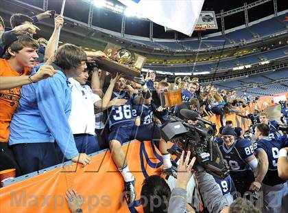 Thumbnail 2 in Valor Christian vs. Cherokee Trail (CHSAA 5A Final) photogallery.