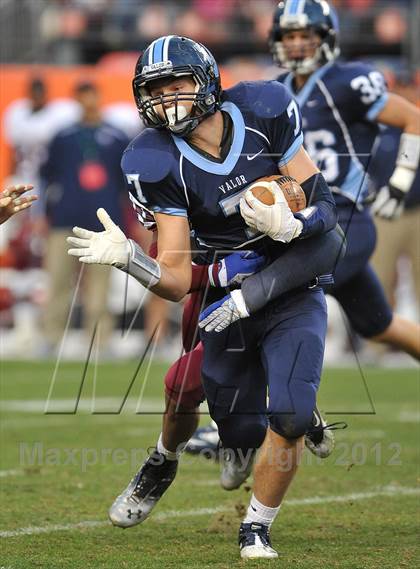 Thumbnail 3 in Valor Christian vs. Cherokee Trail (CHSAA 5A Final) photogallery.