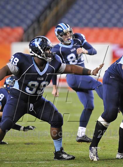 Thumbnail 1 in Valor Christian vs. Cherokee Trail (CHSAA 5A Final) photogallery.