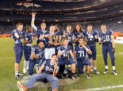 Thumbnail 1 in Valor Christian vs. Cherokee Trail (CHSAA 5A Final) photogallery.