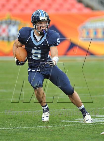 Thumbnail 3 in Valor Christian vs. Cherokee Trail (CHSAA 5A Final) photogallery.