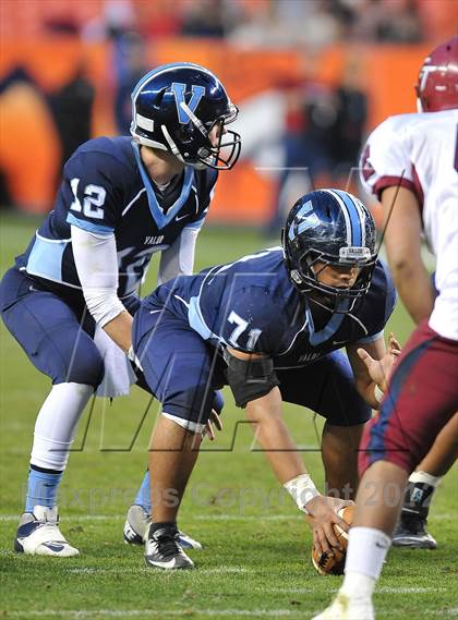Thumbnail 3 in Valor Christian vs. Cherokee Trail (CHSAA 5A Final) photogallery.