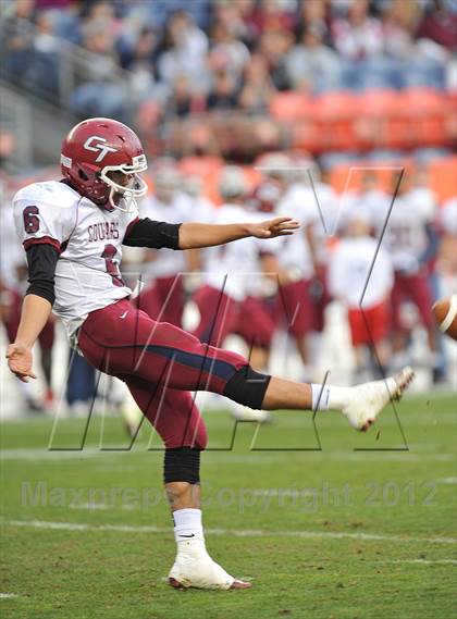 Thumbnail 1 in Valor Christian vs. Cherokee Trail (CHSAA 5A Final) photogallery.