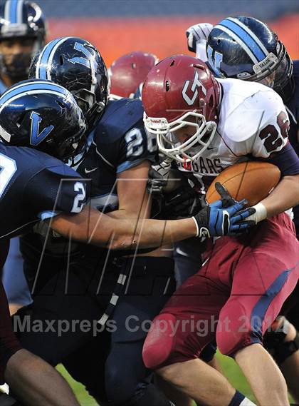 Thumbnail 3 in Valor Christian vs. Cherokee Trail (CHSAA 5A Final) photogallery.