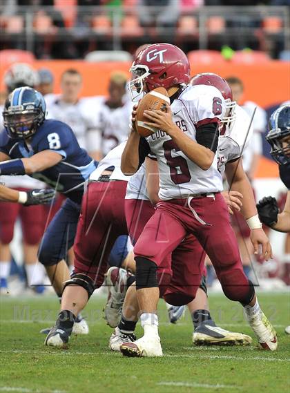 Thumbnail 3 in Valor Christian vs. Cherokee Trail (CHSAA 5A Final) photogallery.