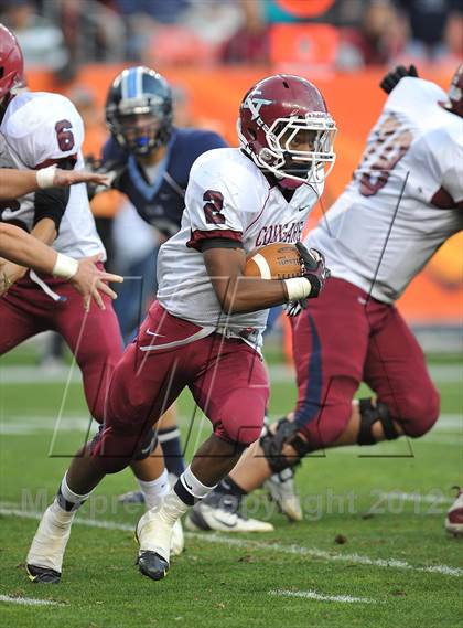Thumbnail 3 in Valor Christian vs. Cherokee Trail (CHSAA 5A Final) photogallery.