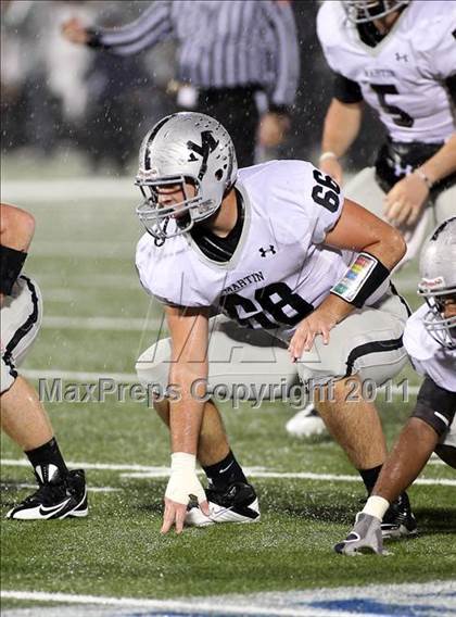 Thumbnail 1 in Martin vs. Carroll (5A Division 1 Region 1 Quarterfinals) photogallery.