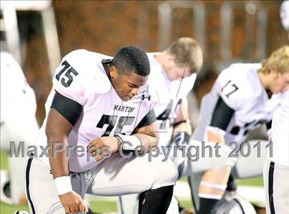 Thumbnail 2 in Martin vs. Carroll (5A Division 1 Region 1 Quarterfinals) photogallery.