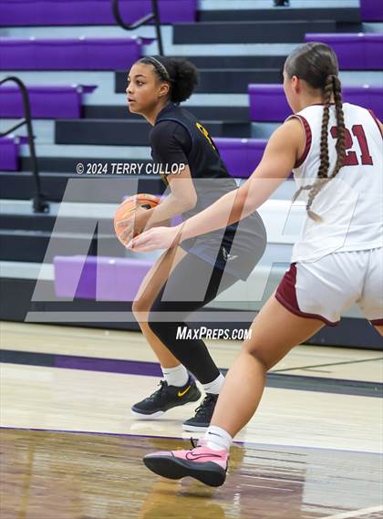 Thumbnail 2 in Lone Peak vs. Oak Cliff Faith Family Academy (Lehi Holiday Hoopfest) photogallery.