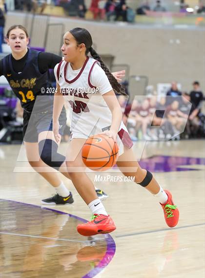Thumbnail 3 in Lone Peak vs. Oak Cliff Faith Family Academy (Lehi Holiday Hoopfest) photogallery.