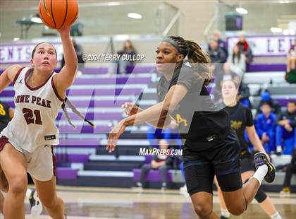 Thumbnail 2 in Lone Peak vs. Oak Cliff Faith Family Academy (Lehi Holiday Hoopfest) photogallery.