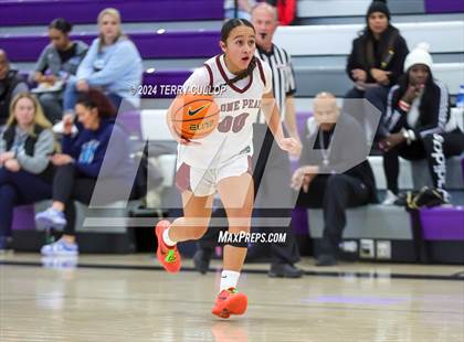 Thumbnail 2 in Lone Peak vs. Oak Cliff Faith Family Academy (Lehi Holiday Hoopfest) photogallery.