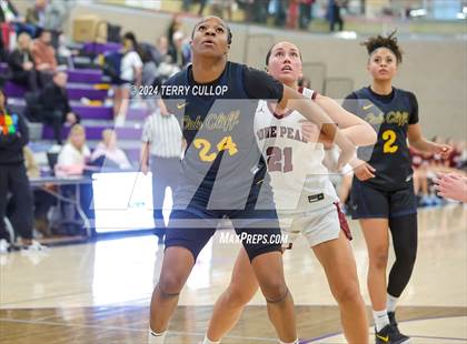 Thumbnail 2 in Lone Peak vs. Oak Cliff Faith Family Academy (Lehi Holiday Hoopfest) photogallery.
