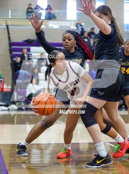 Thumbnail 1 in Lone Peak vs. Oak Cliff Faith Family Academy (Lehi Holiday Hoopfest) photogallery.