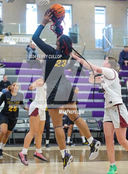 Thumbnail 1 in Lone Peak vs. Oak Cliff Faith Family Academy (Lehi Holiday Hoopfest) photogallery.