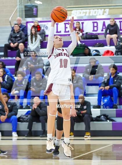Thumbnail 3 in Lone Peak vs. Oak Cliff Faith Family Academy (Lehi Holiday Hoopfest) photogallery.