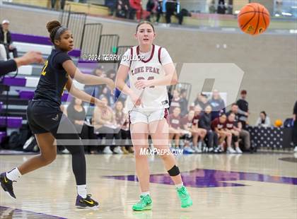 Thumbnail 2 in Lone Peak vs. Oak Cliff Faith Family Academy (Lehi Holiday Hoopfest) photogallery.