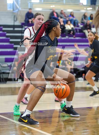 Thumbnail 2 in Lone Peak vs. Oak Cliff Faith Family Academy (Lehi Holiday Hoopfest) photogallery.