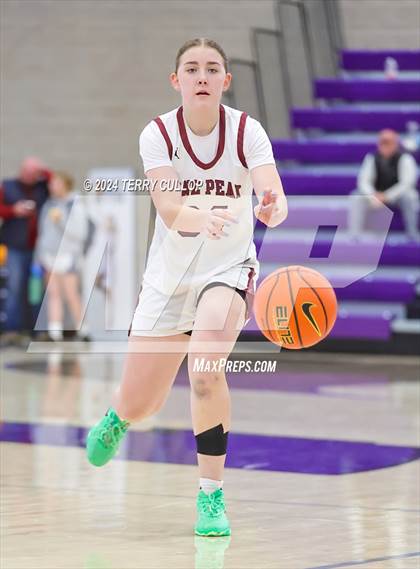Thumbnail 2 in Lone Peak vs. Oak Cliff Faith Family Academy (Lehi Holiday Hoopfest) photogallery.